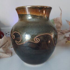 Handmade ceramic vase